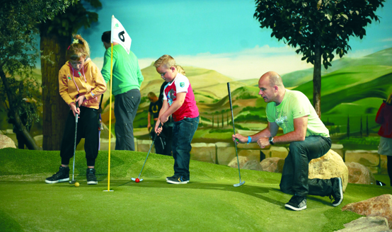 Vad krävs för en tävlingsgodkänd äventyrsgolfbana?