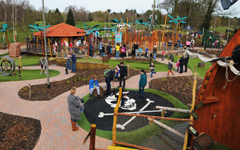 Adventure Golf pirate from City Golf Europe