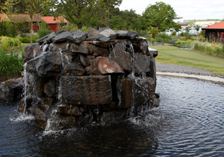 Vattenfall på Lysingsbadet