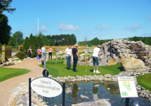 Äventyrsgolf på Haverdals Camping