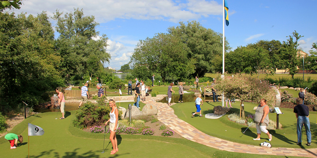 Ribban green äventyrsgolf i Malmö