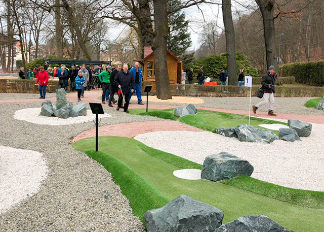 Äventyrsgolf premiär