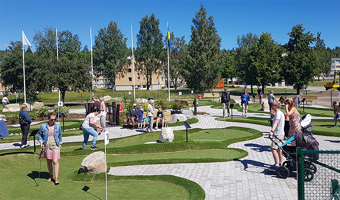 Äventyrsgolfspelare