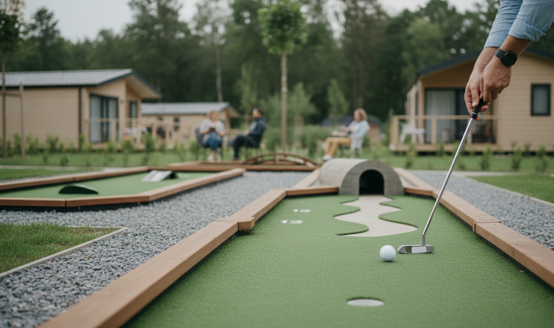 Hur många hål bör en minigolfbana ha?