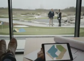 Hur mycket yta behöver en äventyrsgolfbana?
